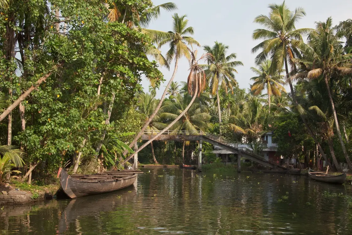 Canal walks, Alappuzha town
