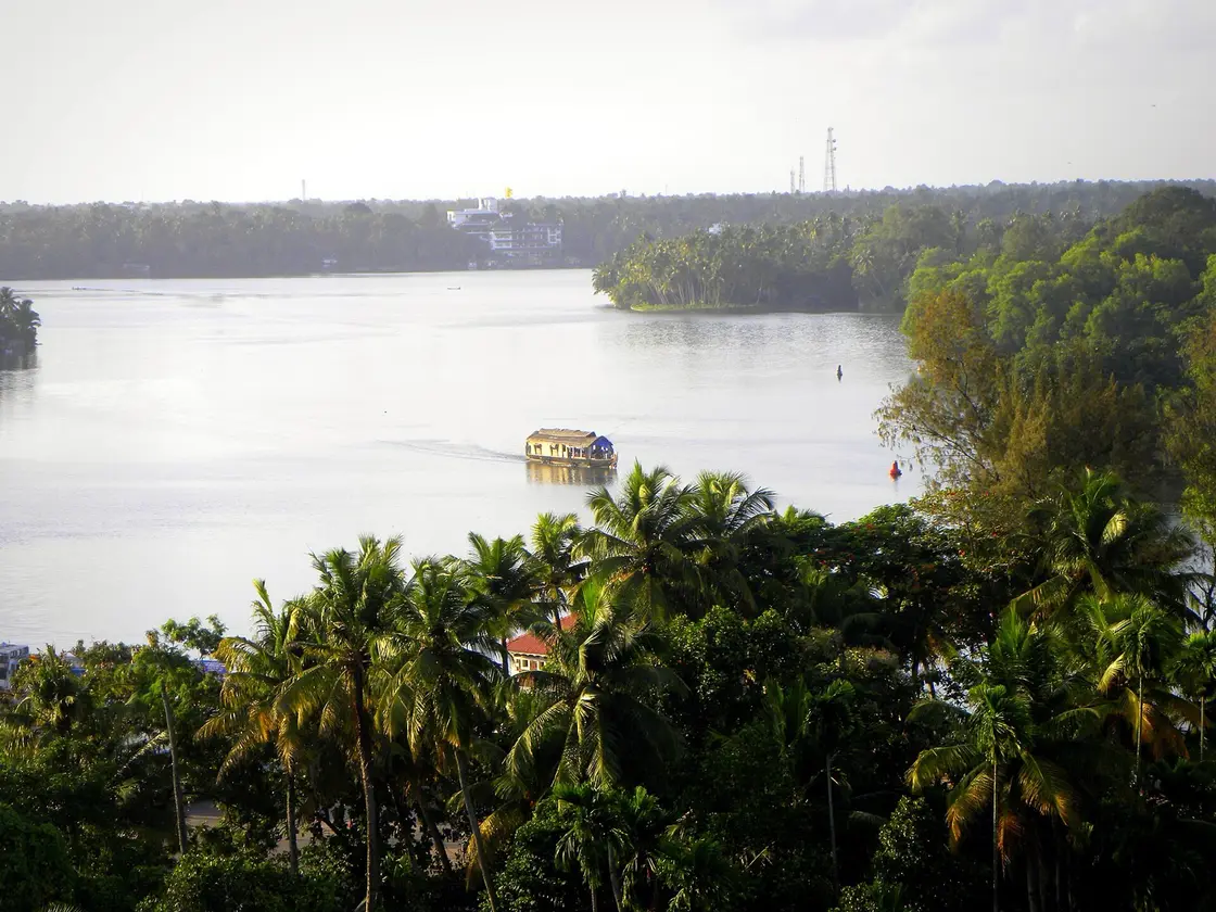 Ashtamudi backwater viewpoints, Munroe Island