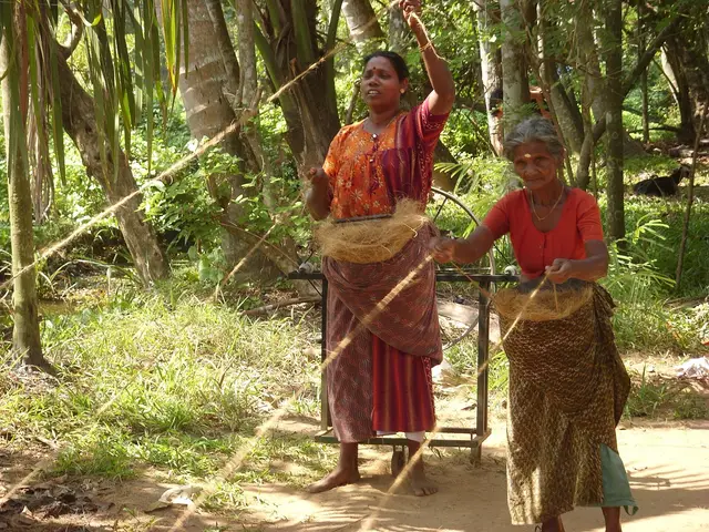 Coir villages, Munroe Island