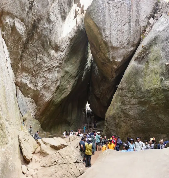 Edakkal Caves heritage climb, Wayanad
