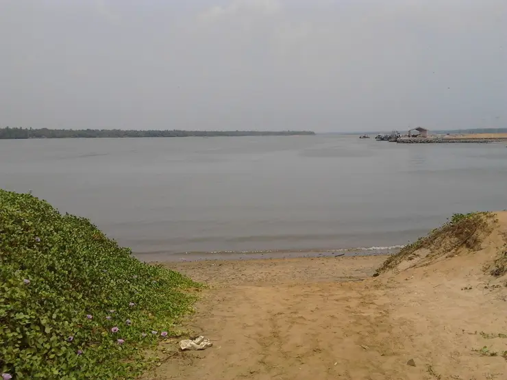 The Bharathapuzha river in Malappuram
