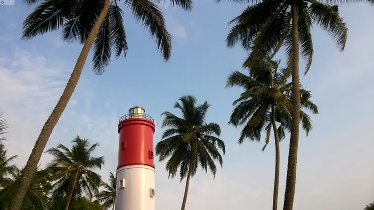 Kannur lighthouse and coast, Kerala