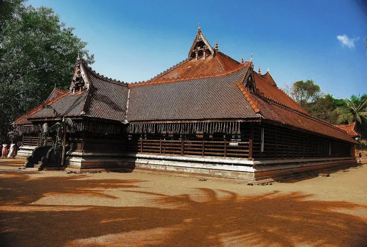 Koothambalam theatre at Kerala Kalamandalam