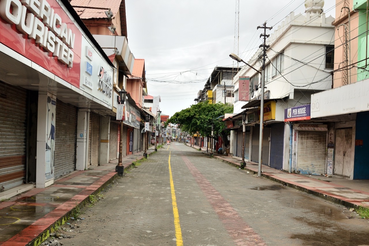 Broadway market street, Ernakulam
